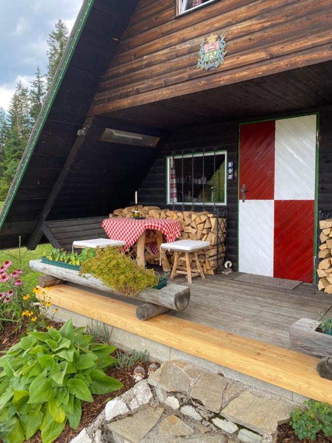 Berghuette Waldheimat Villa Ratten Eksteriør billede